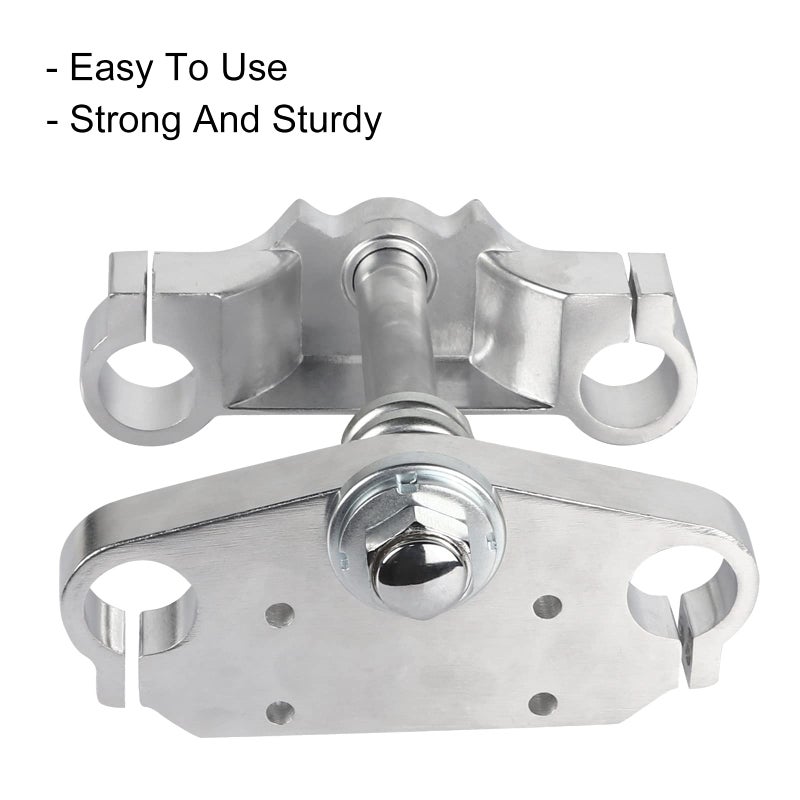 FLYPIG Front Fork 33mm Triple Tree Mount Clamp Bar Riser For 50cc 110cc 125cc Dirt pit Bike Motorbike Fit Honda Apollo - Image 4